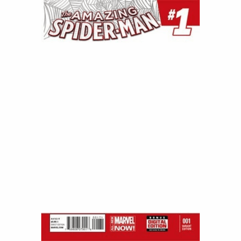 The Amazing Spider-Man # 1 (Blank Variant)