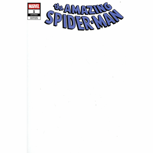 The Amazing Spider-Man # 1 (Blank Variant)