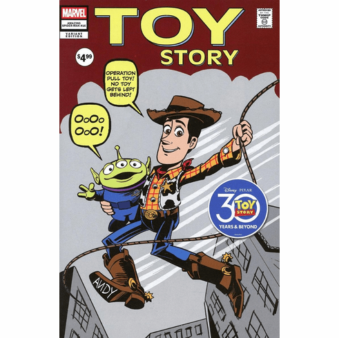 The Amazing Spider-Man # 16 (Disney / Pixar Toy Story 30 Years & Beyond Homage Variant)