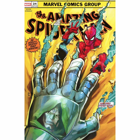 The Amazing Spider-Man # 24 (Doom Homage Variant)