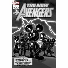 The Amazing Spider-Man # 25 (Incentive Disney 100th Anniversary B&W  Variant)