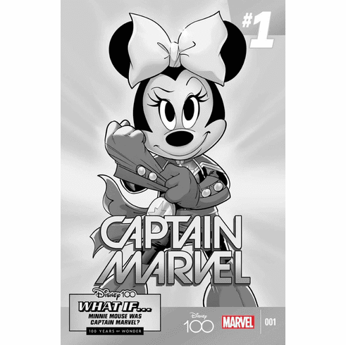 The Amazing Spider-Man # 29 (Incentive Disney 100th Anniversary B&W Variant)