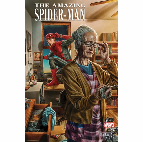 The Amazing Spider-Man # 35 (Amazing Visions Variant)