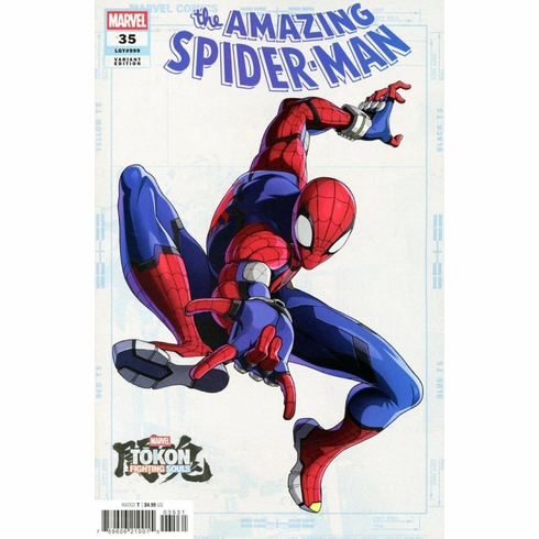 The Amazing Spider-Man # 35 (Marvel Tokon Fighting Souls Variant)
