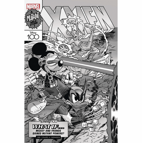 The Amazing Spider-Man # 39 (Incentive B&W Disney 100th Anniversary Variant)