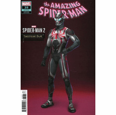 The Amazing Spider-Man # 39 (Marvels Spider-Man 2 Video Game Tactical Suit Variant)
