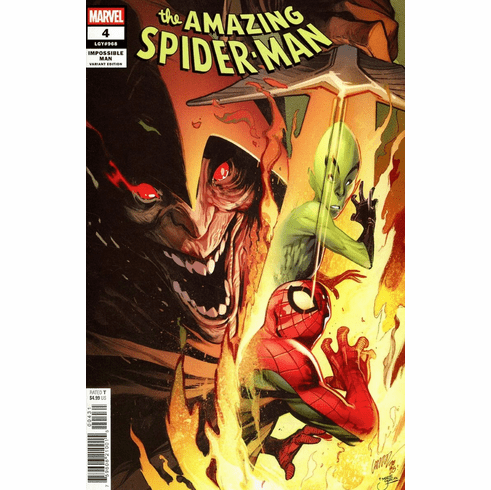 The Amazing Spider-Man # 4 (Impossible Man Pop-Up Variant)