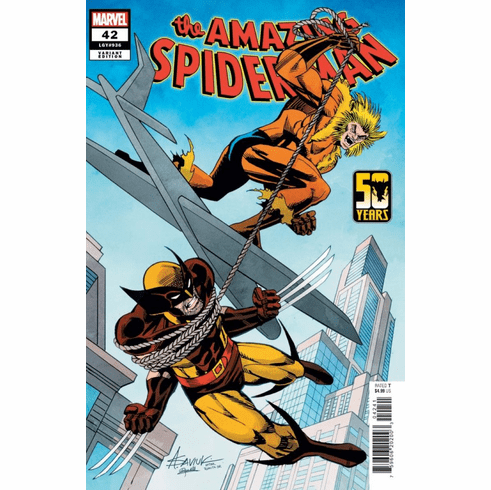The Amazing Spider-Man # 42 (Wolverine 50th Anniversary Variant)