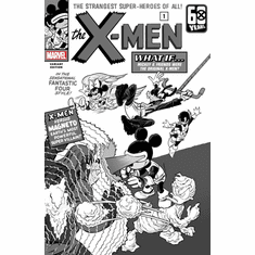 The Amazing Spider-Man # 43 (Incentive B&W Disney 100th Anniversary  Variant)