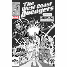 The Amazing Spider-Man # 47 (Incentive B&W Disney 100th Anniversary Variant)