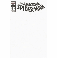 The Amazing Spider-Man # 49 / 850 (Blank Variant)
