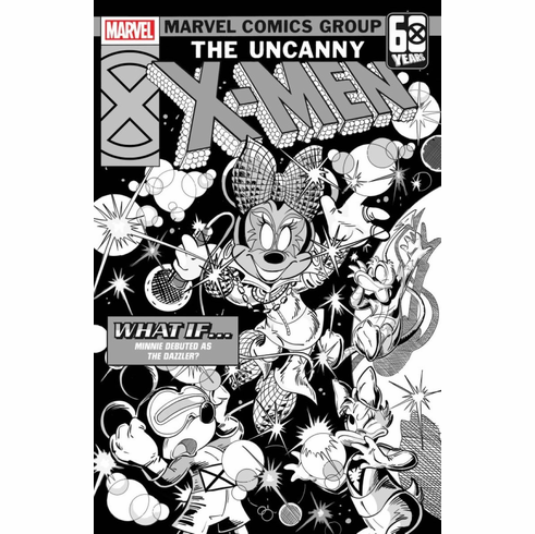 The Amazing Spider-Man # 51 (Incentive B&W Disney 100th Anniversary Variant)