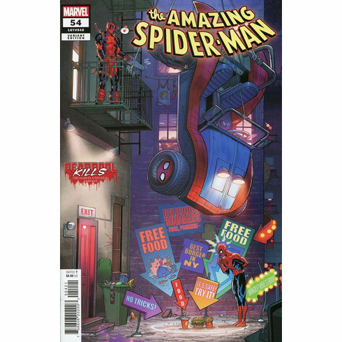 The Amazing Spider-Man # 54 (Deadpool Kills The Marvel Universe Variant)