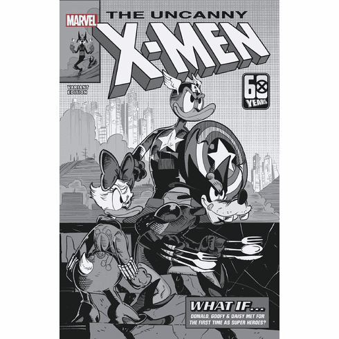 The Amazing Spider-Man # 59 (Incentive B&W Disney Variant)