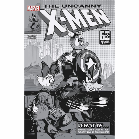 The Amazing Spider-Man # 59 (Incentive B&W Disney Variant)