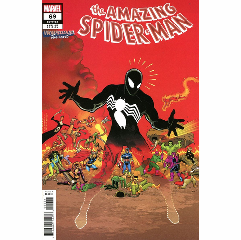 The Amazing Spider-Man # 69 (Invisible Variant)
