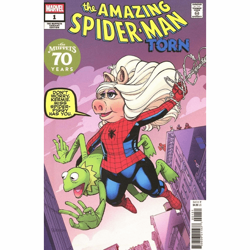 The Amazing Spider-Man: Torn # 1 (The Muppets 70 Years Variant)