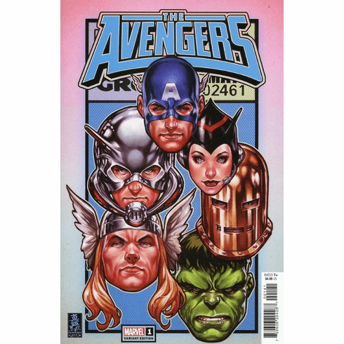 The Avengers # 1 (Corner Box Variant)