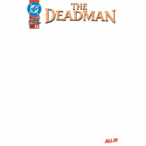 The Deadman # 1 (Blank Variant)