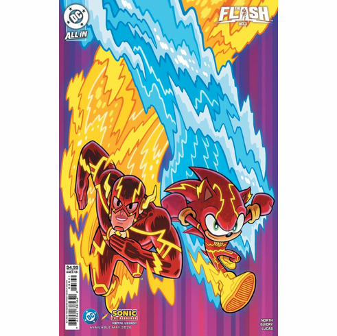 The Flash # 33 (DC X Sonic The Hedgehog Metal Legion Variant)