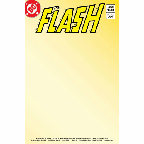 The Flash # 800 (Blank Variant)