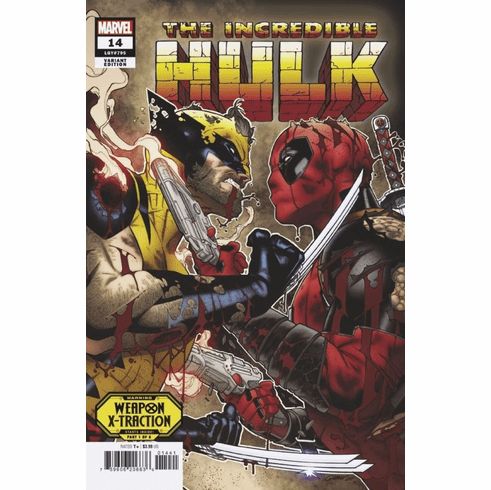 The Incredible Hulk # 14 (Weapon X-Traction Teaser Variant)