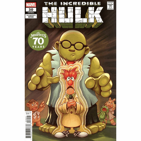 The Incredible Hulk # 30 (The Muppets 70 Years Variant)