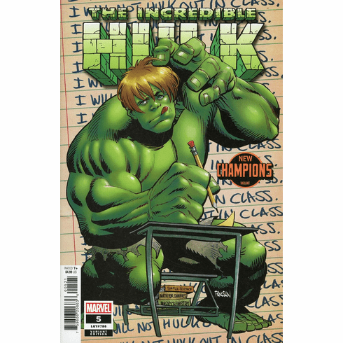 The Incredible Hulk # 5 (New Champions Variant)