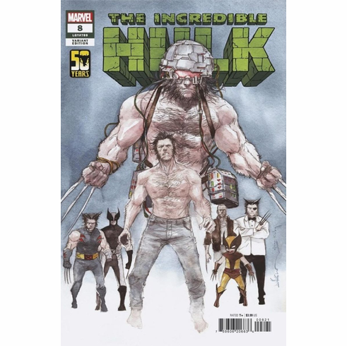 The Incredible Hulk # 8 (Wolverine 50th Anniversary Variant)