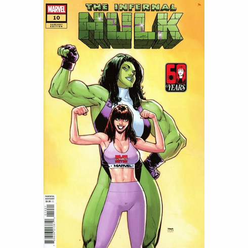 The Infernal Hulk # 10 (60 Years Of Mary-Jane Watson Variant)