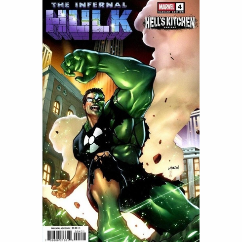 The Infernal Hulk # 4 (Hell's Kitchen Variant)