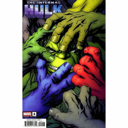 The Infernal Hulk # 4 (Incentive Variant)