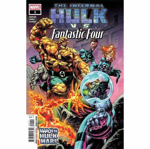 The Infernal Hulk Vs. Fantastic Four # 1