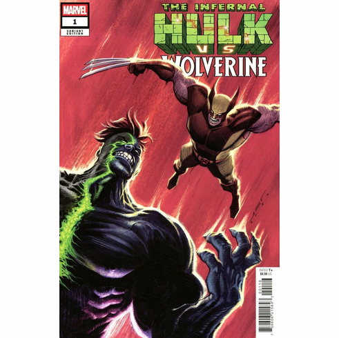 The Infernal Hulk Vs. Wolverine # 1 (Incentive Variant)