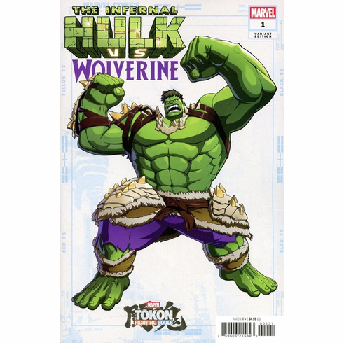 The Infernal Hulk Vs. Wolverine # 1 (Marvel Tokon Fighting Souls Variant)