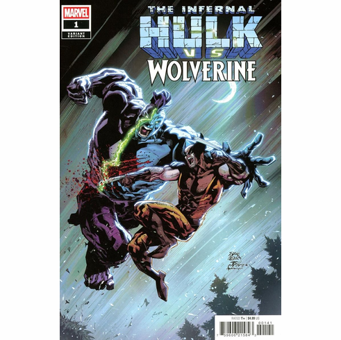 The Infernal Hulk Vs. Wolverine # 1 (Variant)