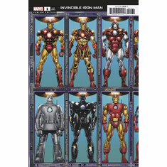The Invincible Iron Man # 1 (Connecting Variant)