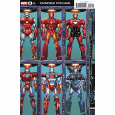 The Invincible Iron Man # 6 (Connecting Variant)