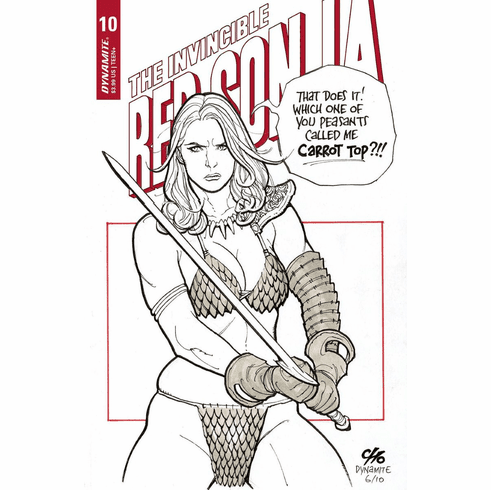 The Invincible Red Sonja # 10 (Variant)