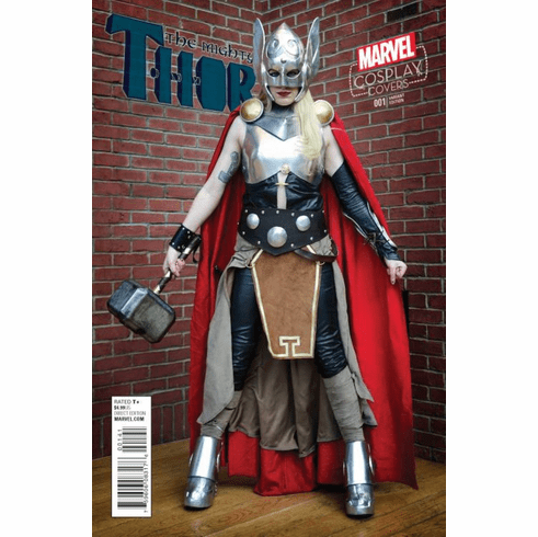 The Mighty Thor # 1 (Incentive Cosplay Photo Variant)
