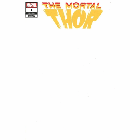 The Mortal Thor # 1 (Blank Variant)