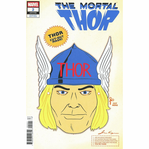 The Mortal Thor # 2 (Retro Halloween Mask Variant)
