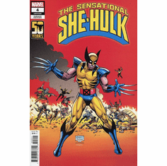 The Sensational She-Hulk # 4 (Wolverine 50th Anniversary Variant)