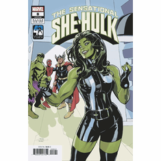 The Sensational She-Hulk # 8 (Black Costume Variant)