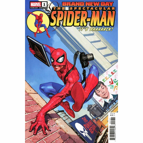The Spectacular Spider-Man: Brand New Day # 1 (Homage Variant)