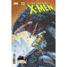 The Uncanny X-Men # 2 (Godzilla Variant)
