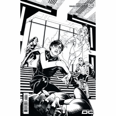 Titans # 2 (Incentive B&W Variant)