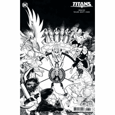 Titans # 3 (Incentive B&W Variant)