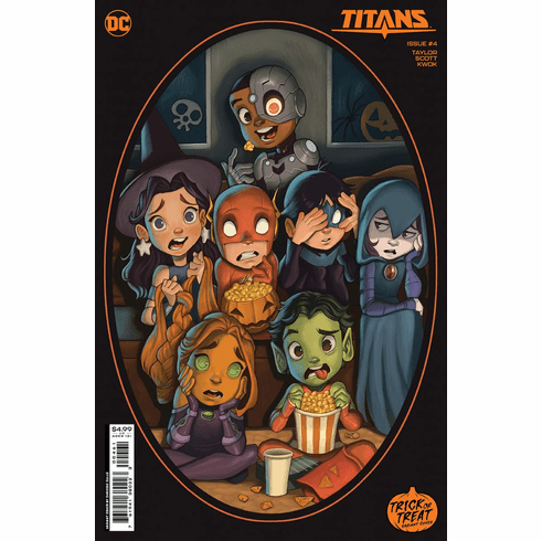 Titans # 4 (Trick Or Treat Variant)