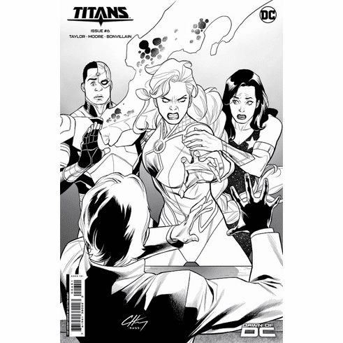 Titans # 6 (Incentive B&W Variant)
